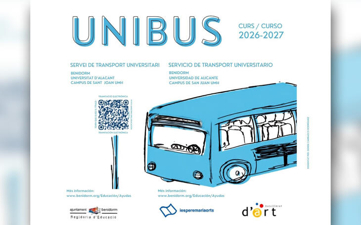 Servici de transport universitari als campus de Sant Vicent i Sant Joan